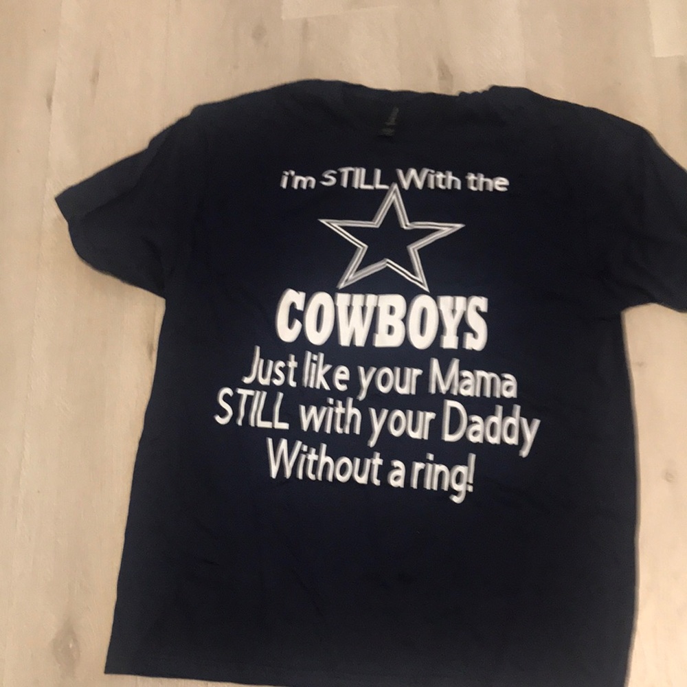 Dallas Cowboys custom made t-shirt Brand new and never worn